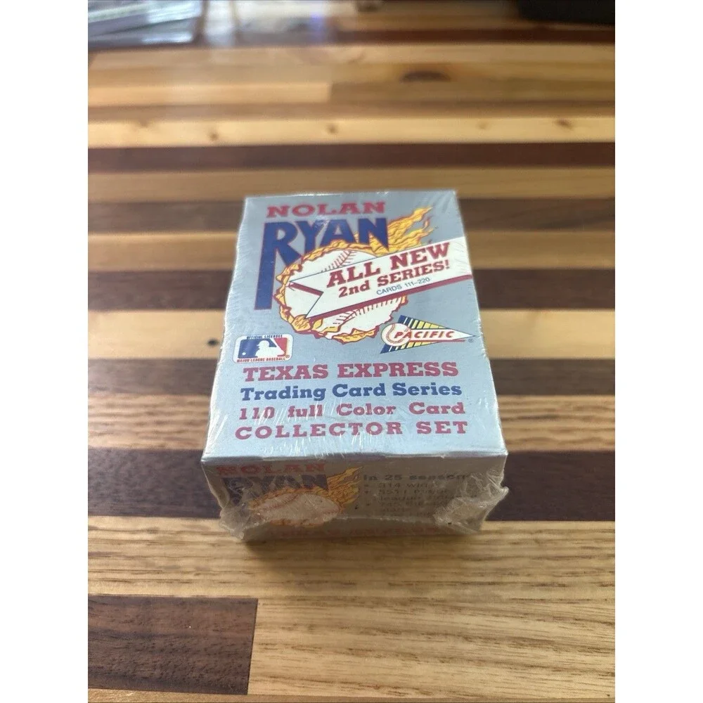 Nolan Ryan Texas Express 110 Card Collector Set 2nd Series Factory Sealed